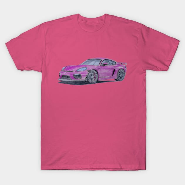 Porsche T-Shirt by An.D.L.